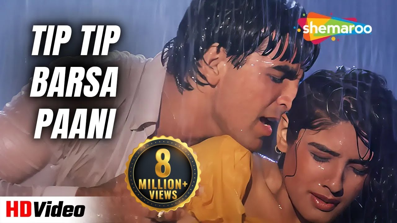 Tip Tip Barsa Paani | Akshay Kumar, Raveena Tandon | Udit Narayan | Superhit Romantic Song | Mohra