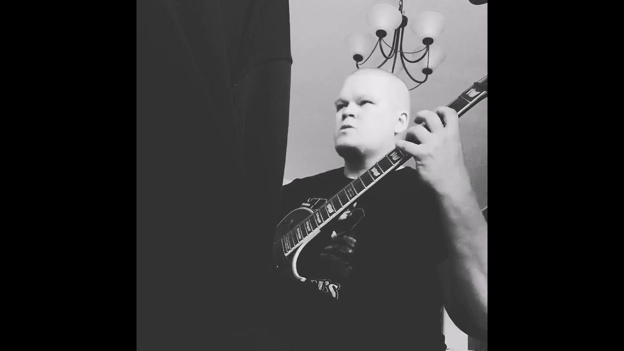 BLOODBLIND-Redacted (played by ear) Guitar cover Groove metal from Finland