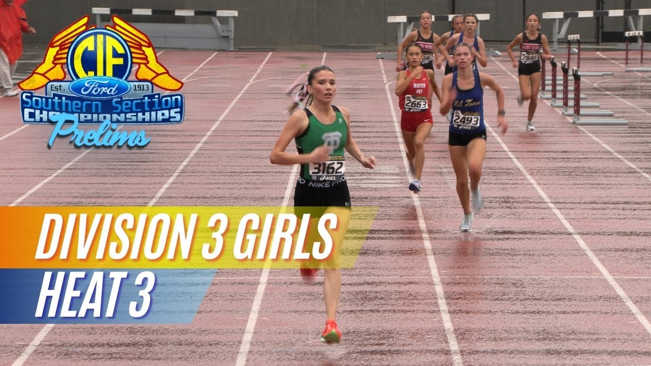 2025 XC - CIF-SS Prelims (День 2) - Девушки D3 - Заезд 3