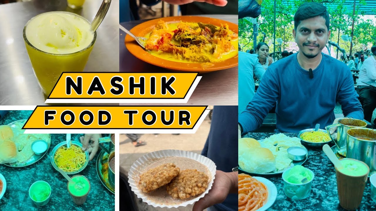 Tried the Best Street Food in Nashik | Misal Pav at Peruchi wadi, Kadhi Samosa & Tokri Chat
