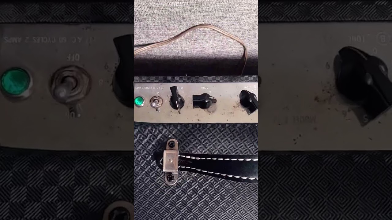 Guitarist plays 1964 Ampeg amplifier #amplifier #amp #guitarist #musiclessons