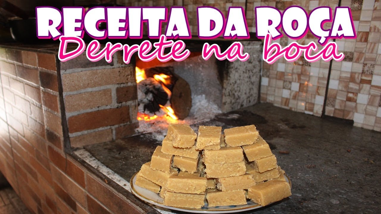 DELICIOSO DOCE DE LEITE DA ROÇA QUE DERRETE NA BOCA - FEITO NO FOGÃO A LENHA