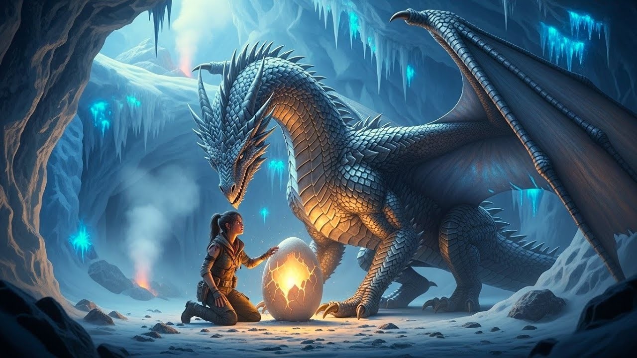 Dragon Pack Wept in the Frozen Silence for Their Lost Hatchlings—Until a Human Changed the Ending...