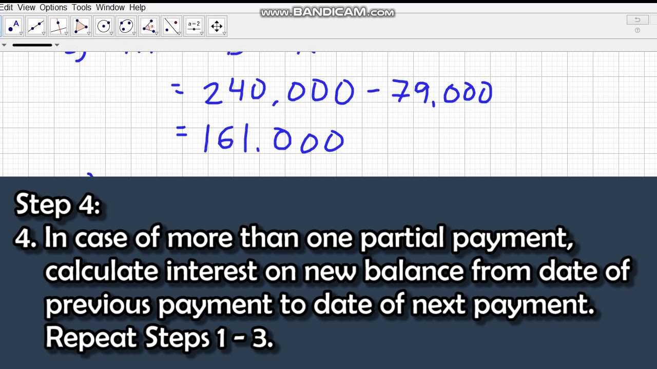 GENMATH E26 - Partial Payments