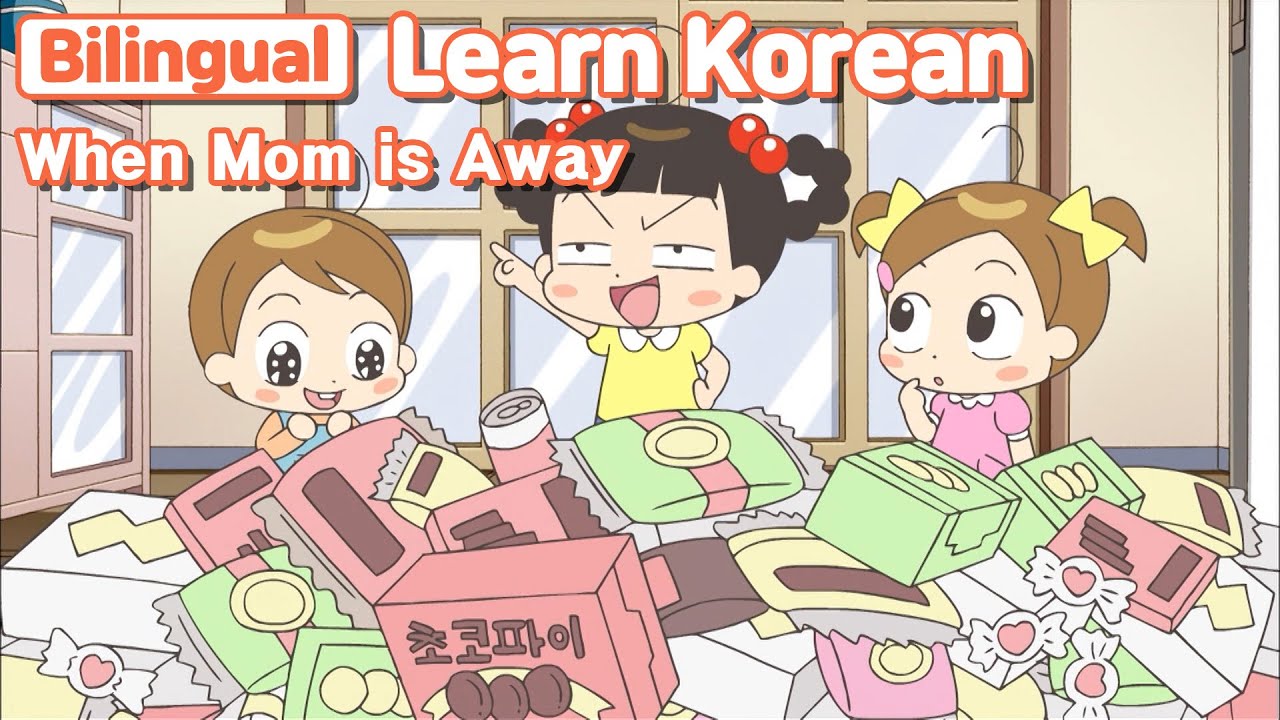 [ Bilingual ] When Mom is Away  / Learn Korean with Jadoo