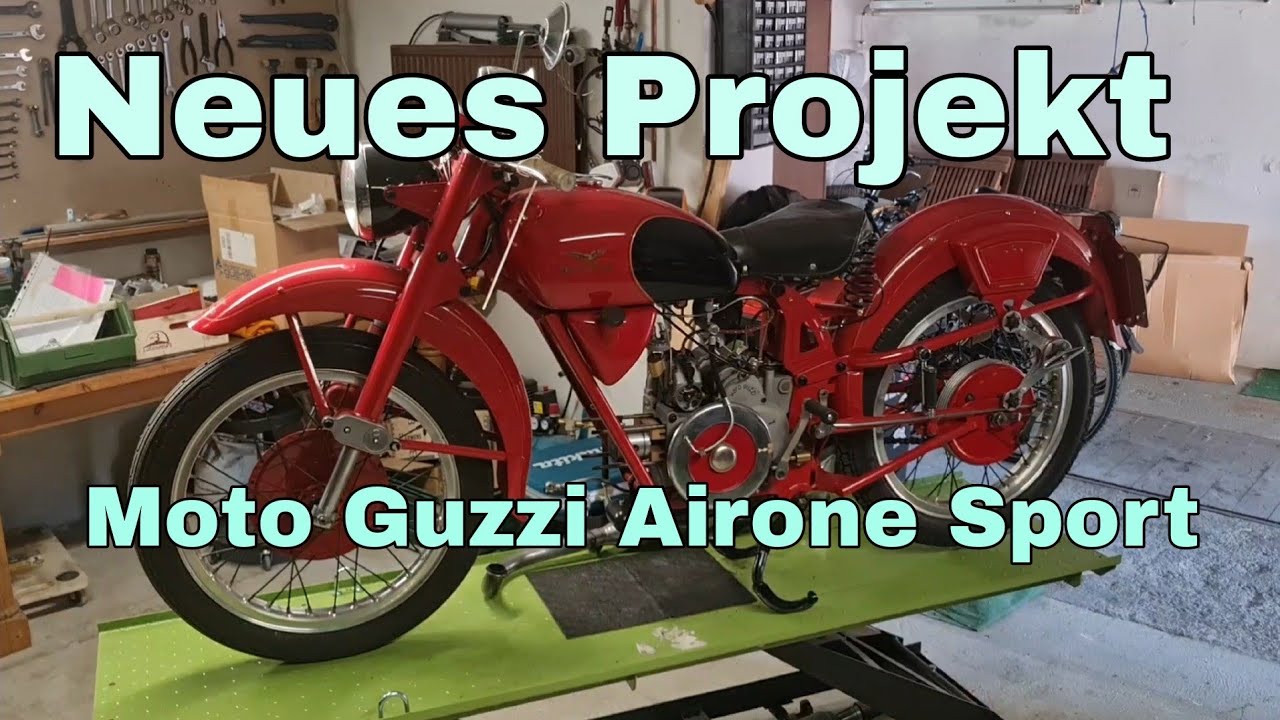 Moto Guzzi Airone Sport 250 / Projekt / Vorstellung