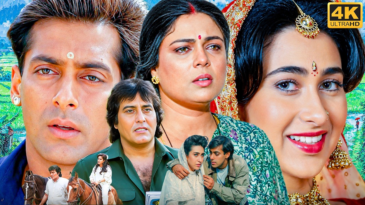 निश्चय NISHCHAIY - 4K FULL HINDI MOVIE | Salman Khan, Karisma Kapoor, Vinod K | 90s Bollywood Action