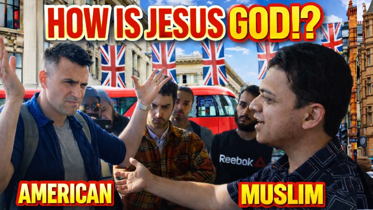 How's Jesus God? Mansur Vs American | Speakers Corner | Hyde Park