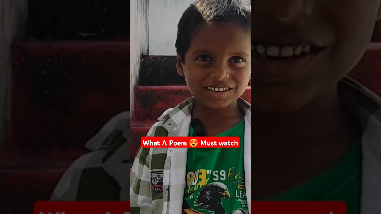 What A Poem తెలుగు 😍Must watch 