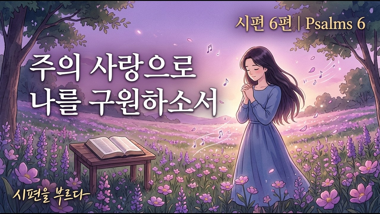 시편 6편 말씀 찬양 모음 | 눈물의 기도와 회복의 은혜 워십 모음