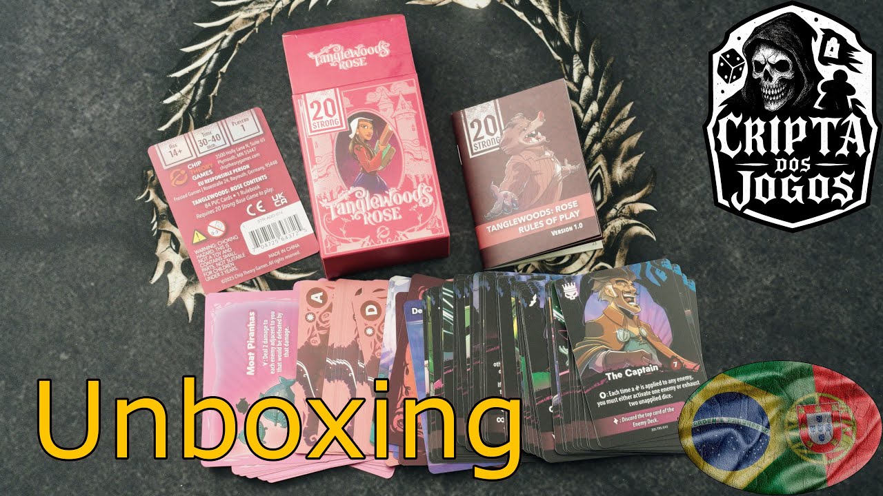 Unboxing do 20 Strong: Tanglewoods Rose