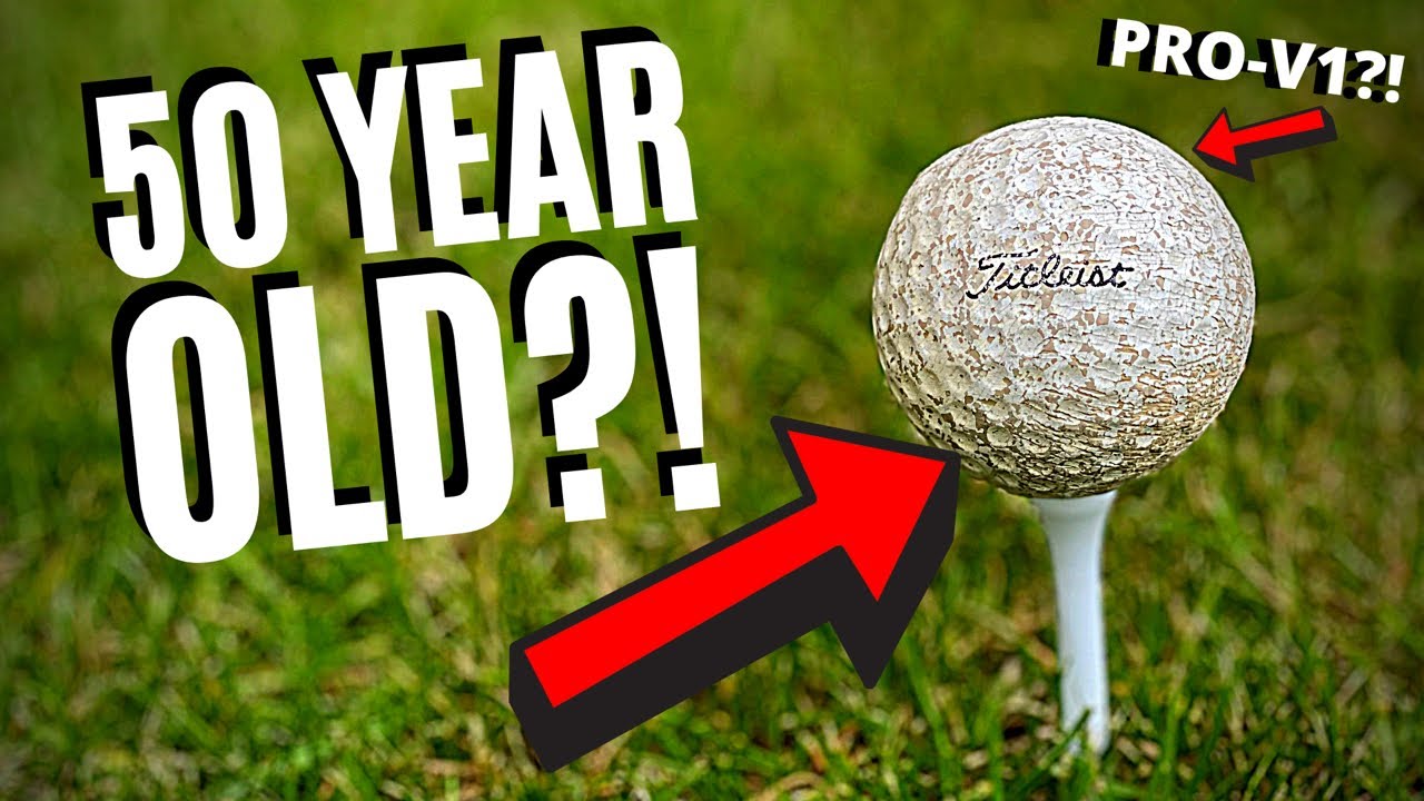 TESTING A 50 YEAR OLD TITLEIST PRO-V1?! THIS WAS INCREDIBLE!!!