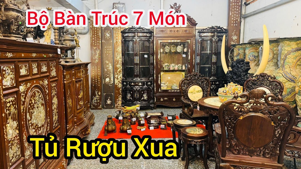 21/11/2025/ Tủ Bài Đồ, Bộ Bàn Trúc, Bình Phong Gỗ Đồ Đồng Phong Thủy #0707074844 