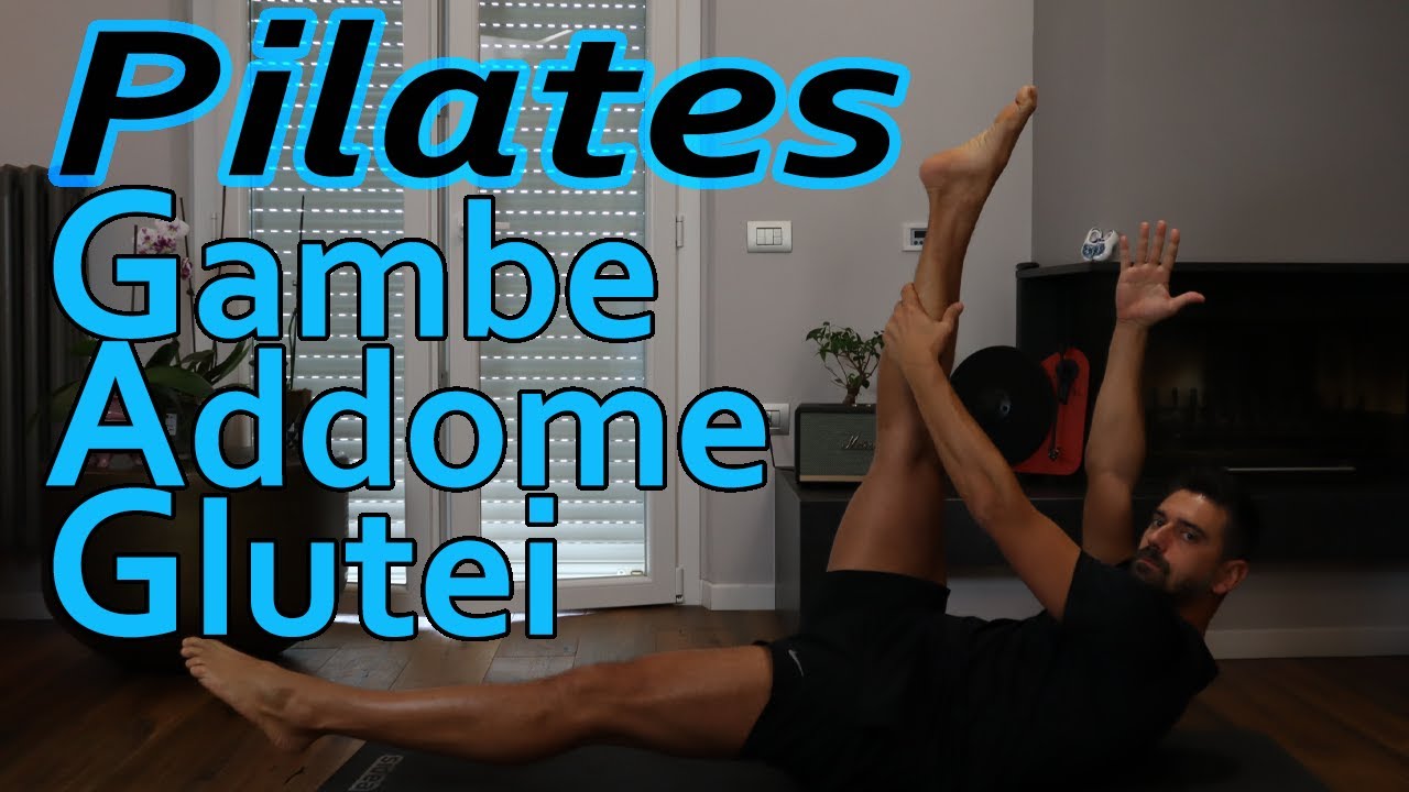 Pilates G.A.G. Gambe Snelle, Addome Tonico e Glutei Sodi! 25 muniti Matwork #iorestoacasaemialleno