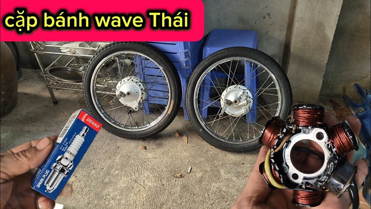 Cặp Bánh Wave Thái 110 Zin Thít Hợp Anh Em Vào Xe Nhà #CUỘCSỐNGTHỰCTẾ
