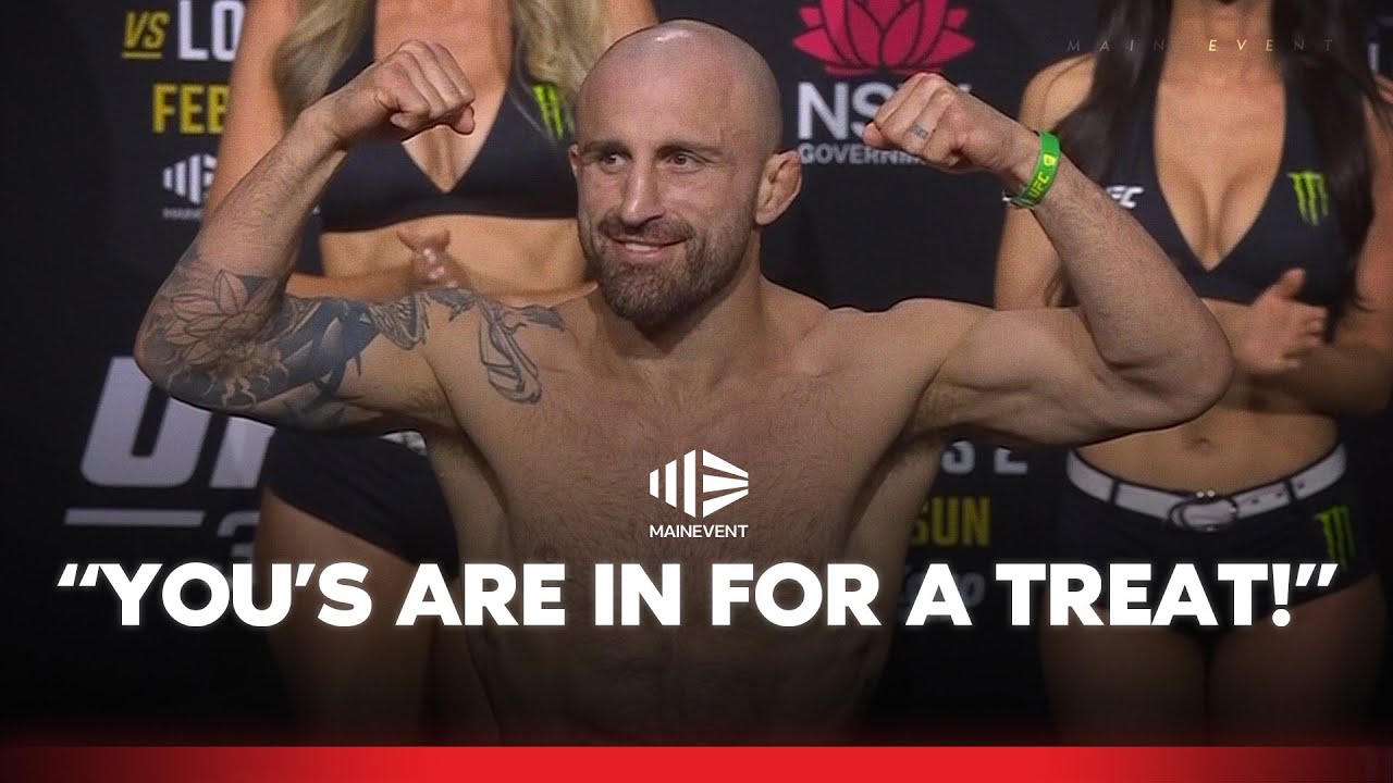 "Man I'm pumped!" Volk and Lopes have weighed in and they're raring to fight! 👊 💥 | UFC 325 Weigh In