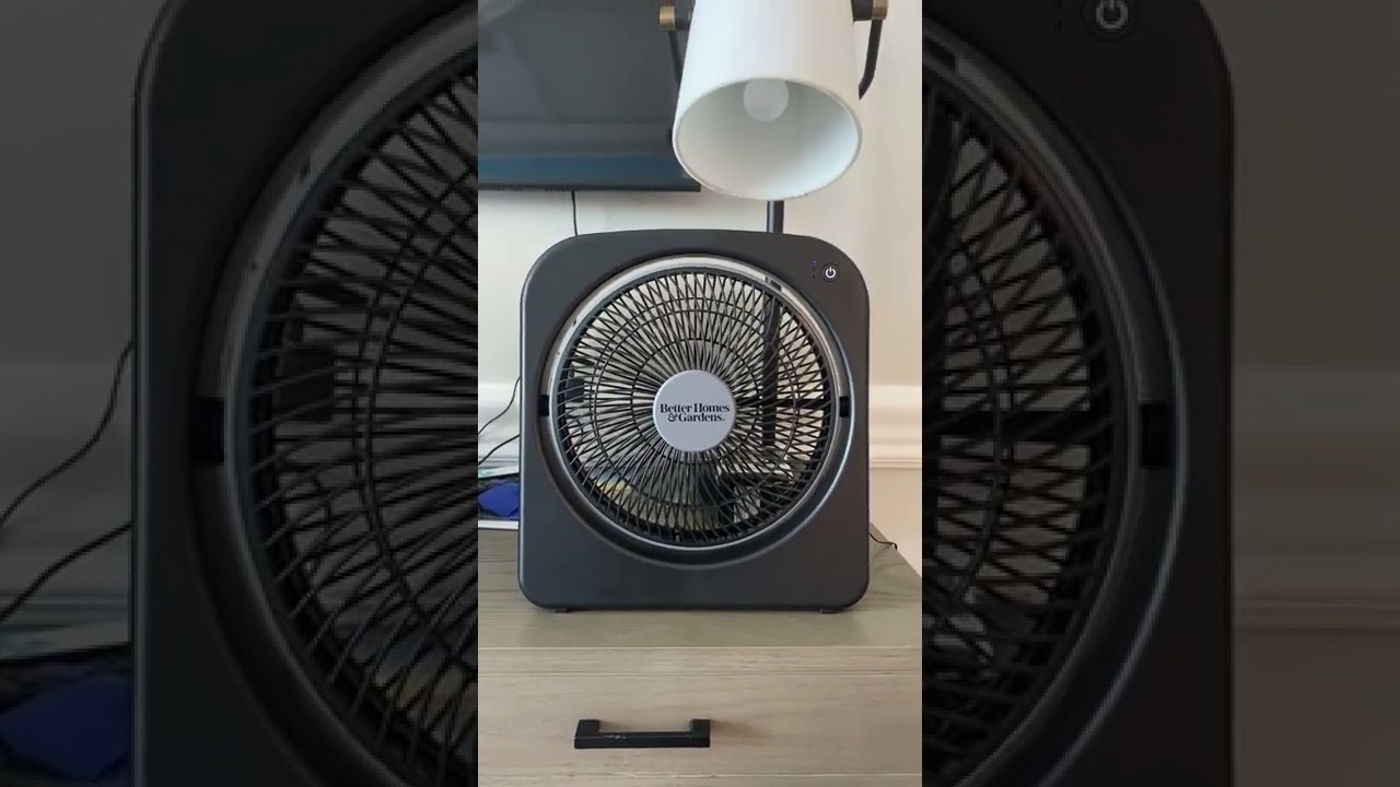 Better Homes & Gardens Dual Powered 9 Inch Table Fan