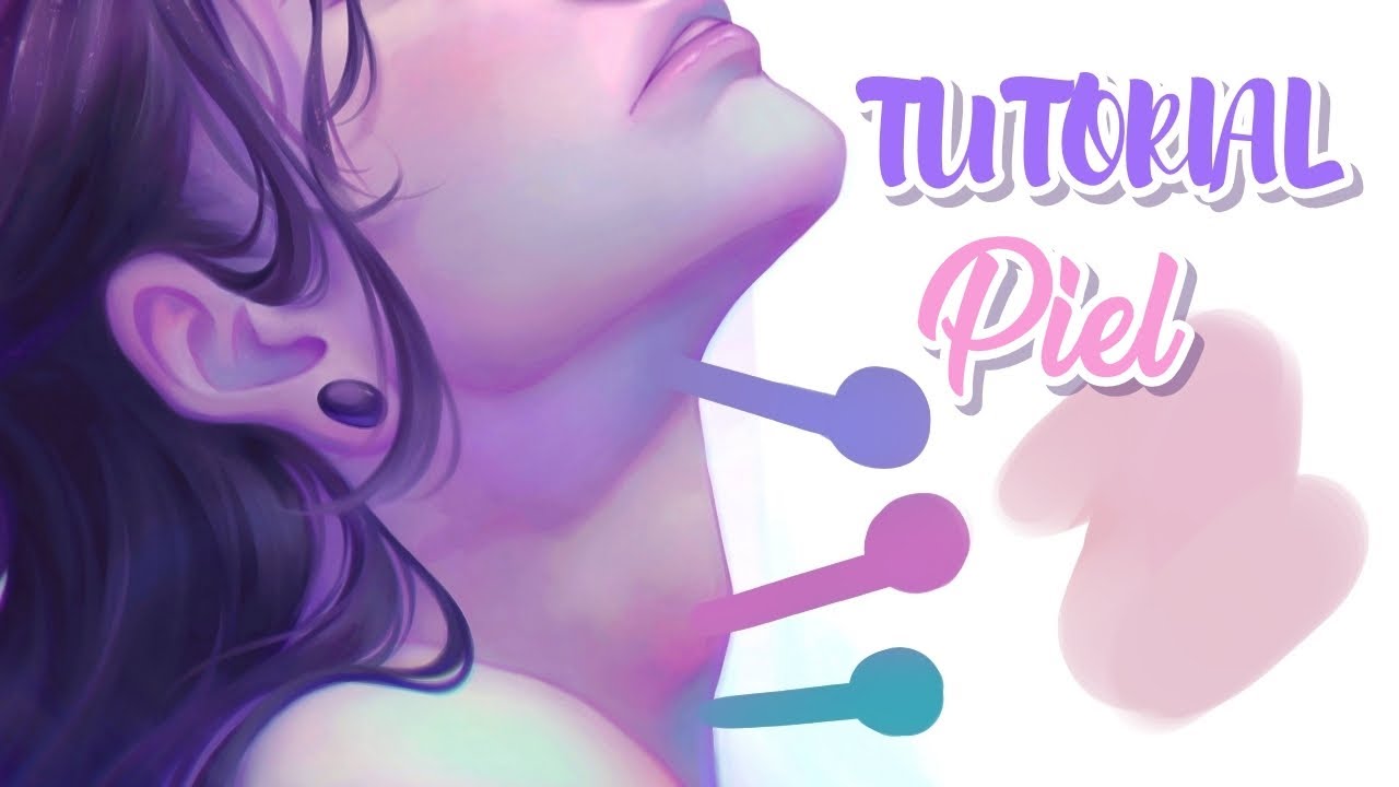 ⟡ C&oacute;mo PINTAR PIEL ♡ Tutorial ⟡