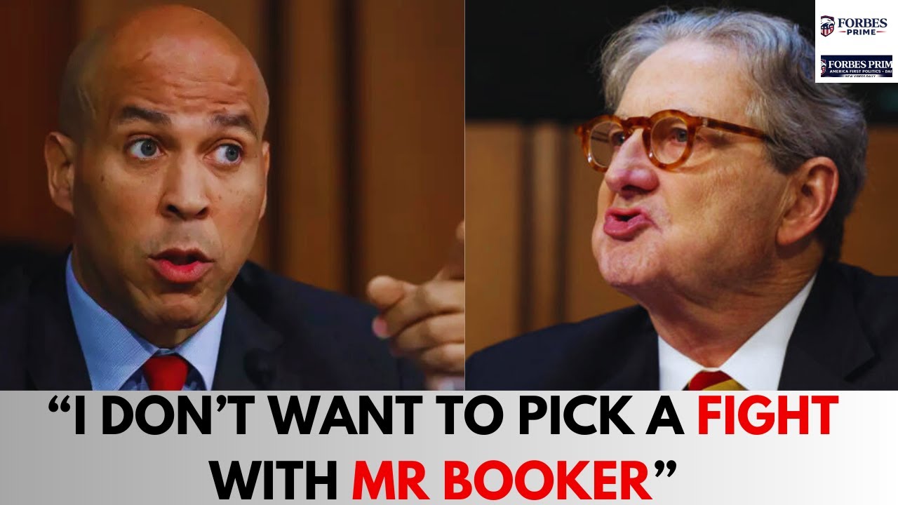 Congress Erupts As John Kennedy SNAPS At Cory Booker John Cornyn ANGRY