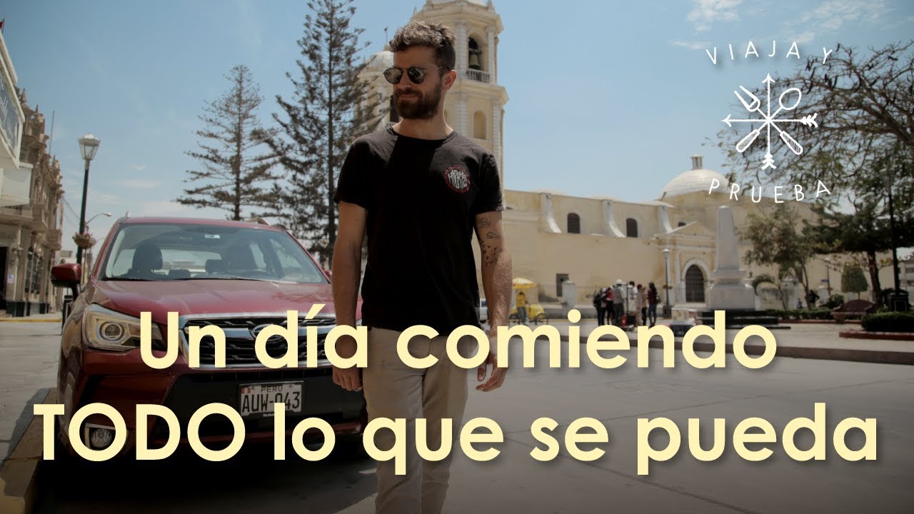Viaja y Prueba en Lambayeque, Luciano Mazzetti atacando el Norte del Perú