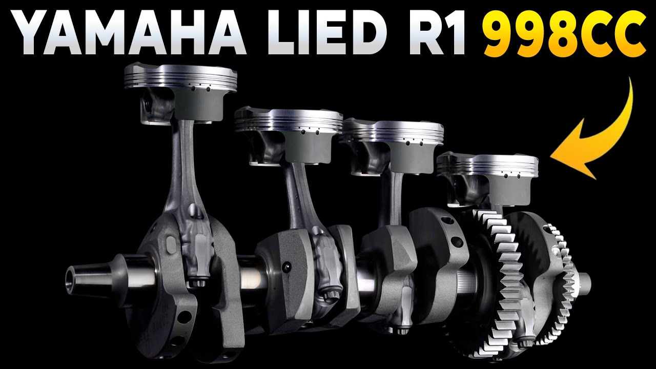 Шокирующая правда о запрещенном двигателе YAMAHA R1 Crossplane Inline Four объемом 998 куб. см