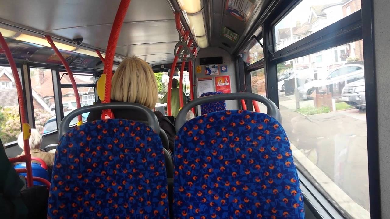 Thrash! 17106 V106MEV Stagecoach in Hastings Dennis Trident