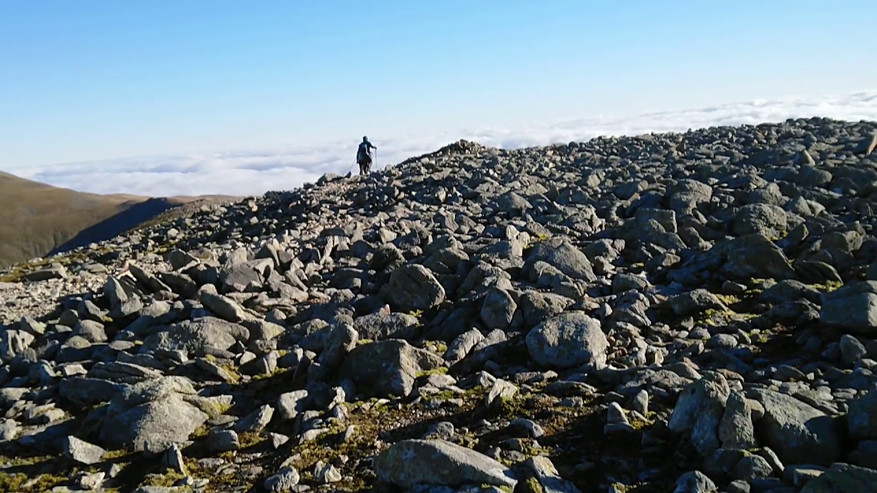 Top of the world.... Summet of Carnedd Dafydd