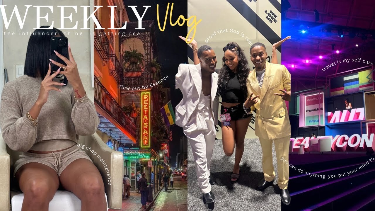 pov: the influencer thing is getting real *getting flew out by Essence*