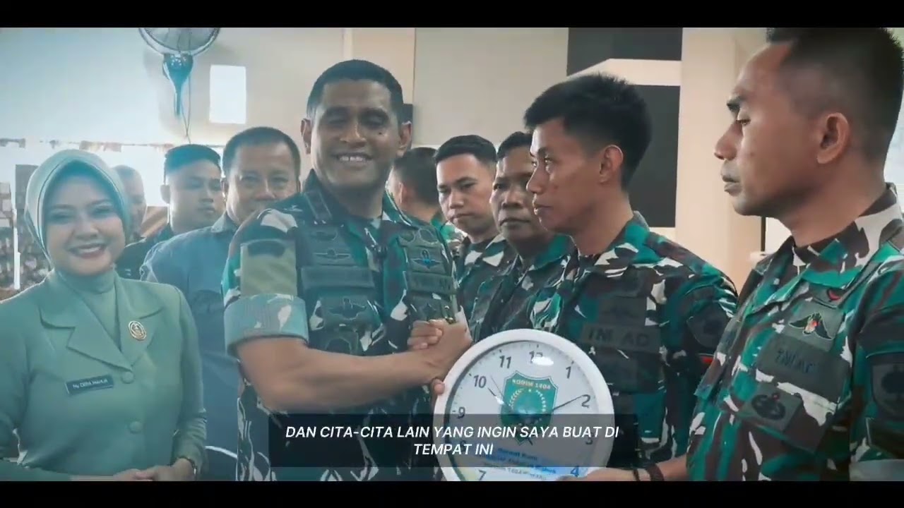 Selamat bertugas di satuan baru, Komandan dan Ibu. Terima kash atas bimbingan kebersamaan selama ini