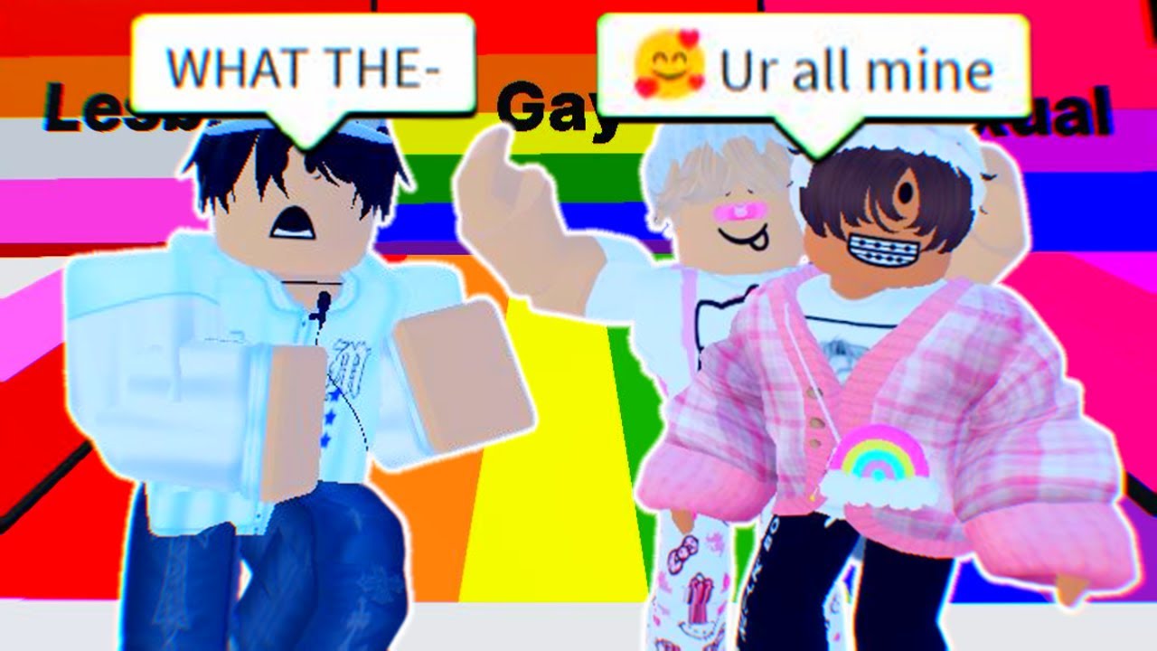 Итак, я присоединился к онлайн-играм знакомств LGBTQ+ на Roblox...