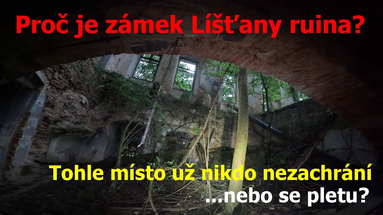 Šokující Pohled na Opuštěný Zámek Líšťany: Projděte se s námi skrze ruiny