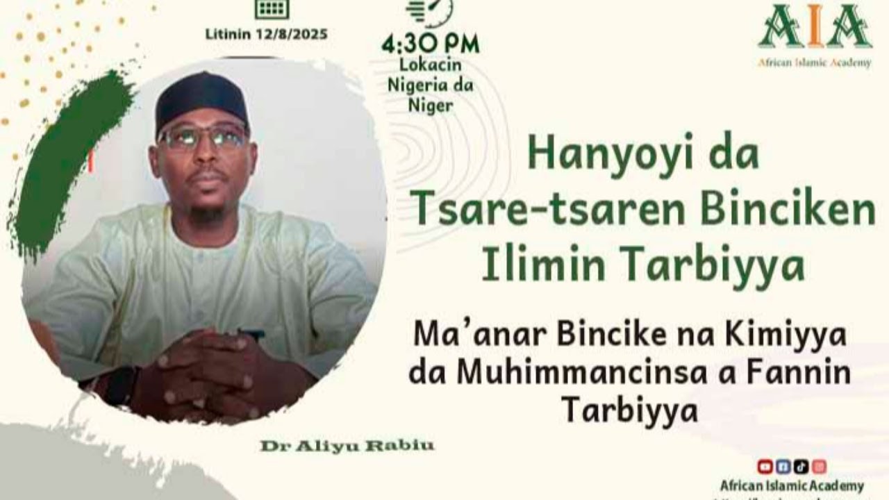 Ma’anar Bincike na Kimiyya da Muhimmancinsa a Fannin Tarbiyya