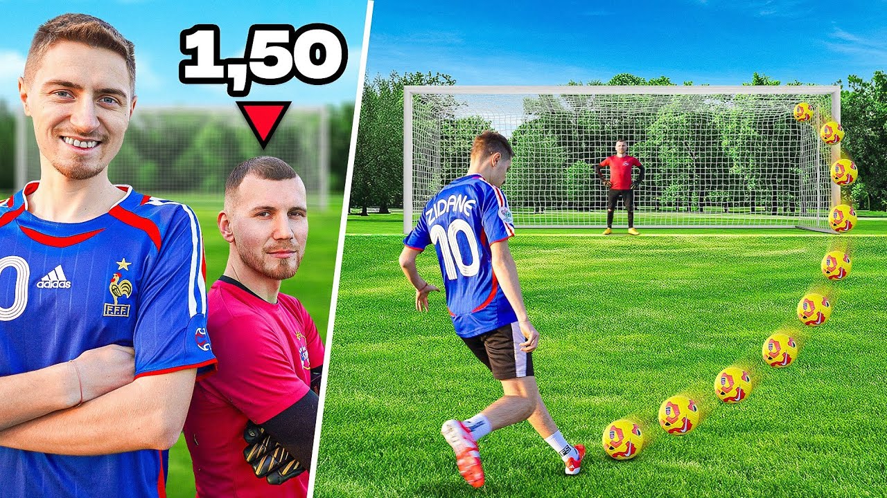 100 DE ȘUTURI vs CEL MAI SCUND PORTAR