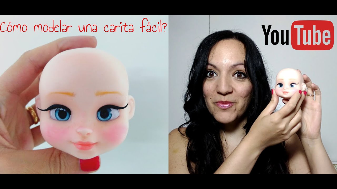 Cómo modelar un rostro fácil en porcelana fría por María Laura Rombolá