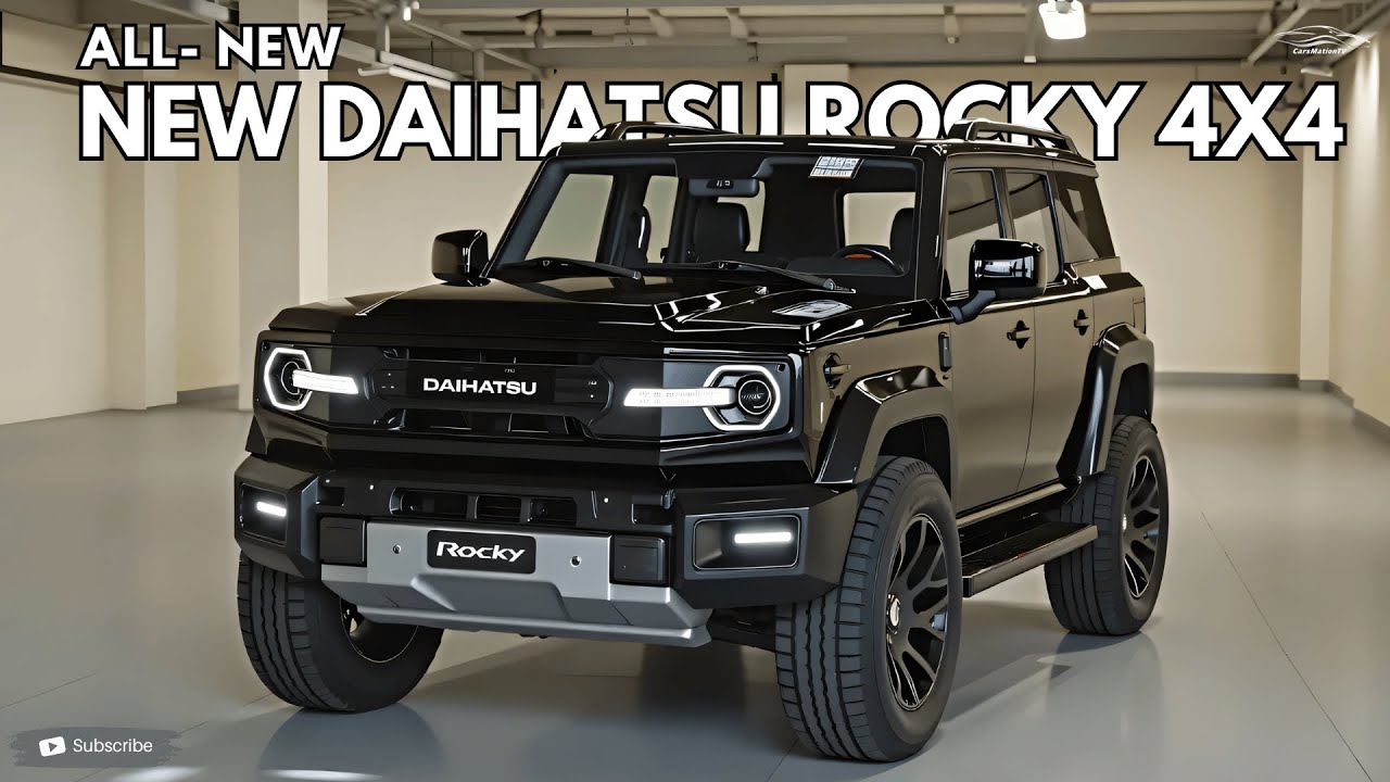 Анонсирован новый Daihatsu Rocky 4x4 — Малобюджетные внедорожные разборки!