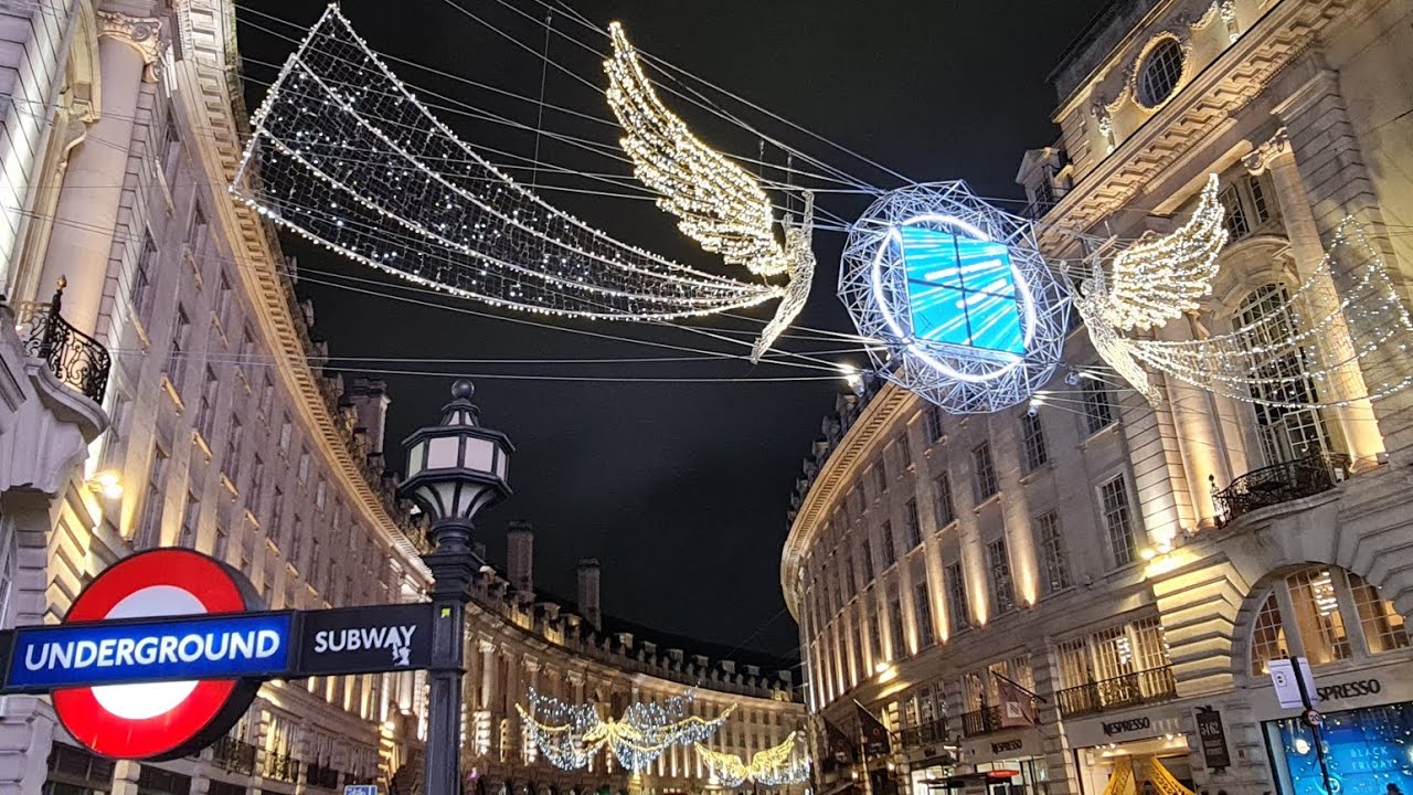 Christmas Leicester Square, The Hippodrome, Heliot Restaurant, Lego Store & Picadilly Circus London