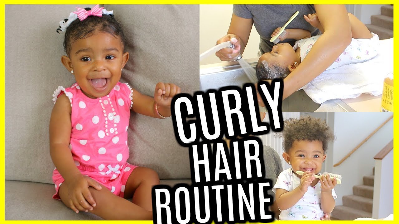 BABY HAIR CARE ROUTINE | How to grow your child's hair | Skylar Jae