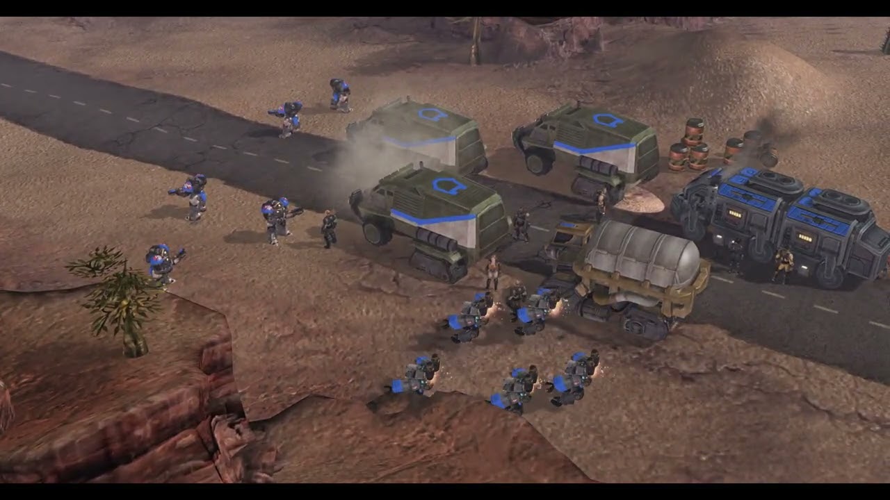 Starcraft 1 на движке Starcraft 2 - Mass Recall. Терраны 01: Пустошь (ветеран)