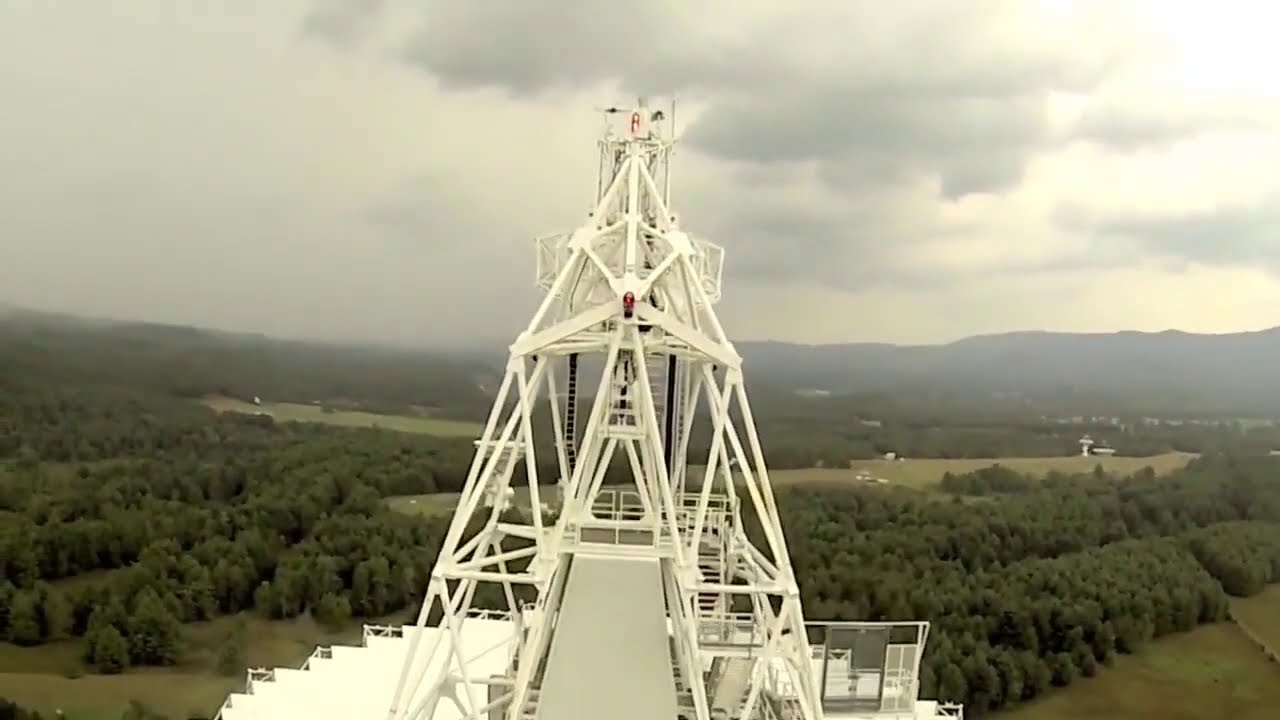 Green Bank Observatory Aerial Campus Tour