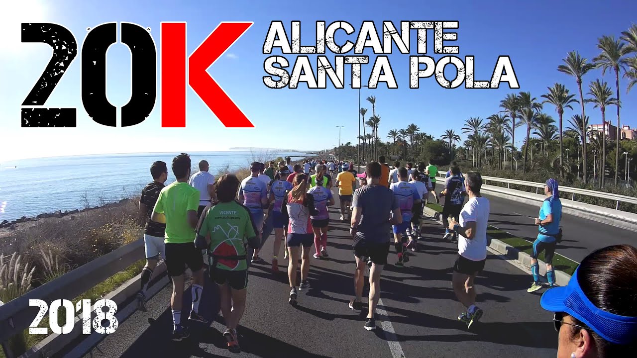 20K Alicante-Santa Pola 2018. La gran carrera del Mediterráneo.
