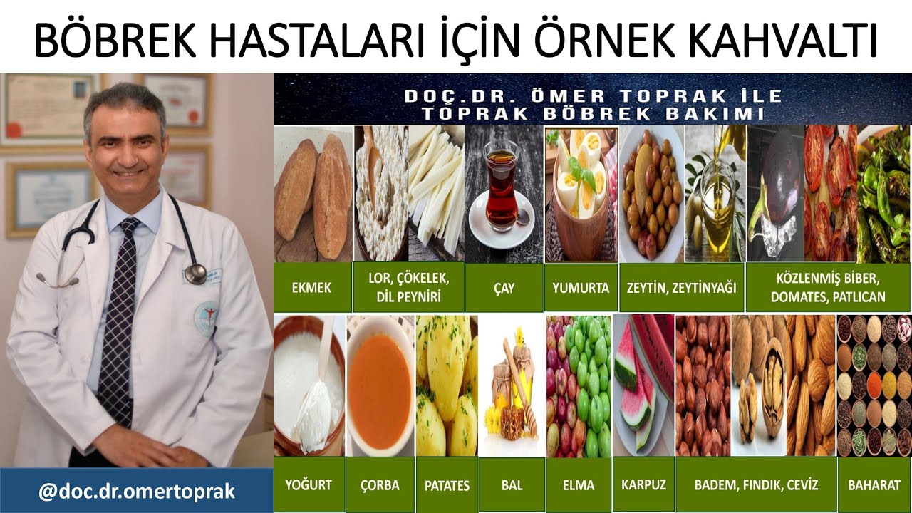 BÖBREK HASTALARI İÇİN ÖRNEK KAHVALTI