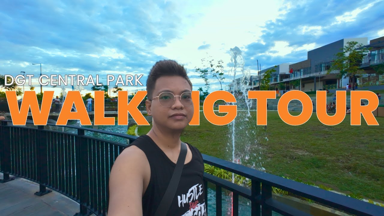 DGT Central Park Walking Tour | Afternoon Stroll with Ambient Sounds (Davao City, Aug 2025)