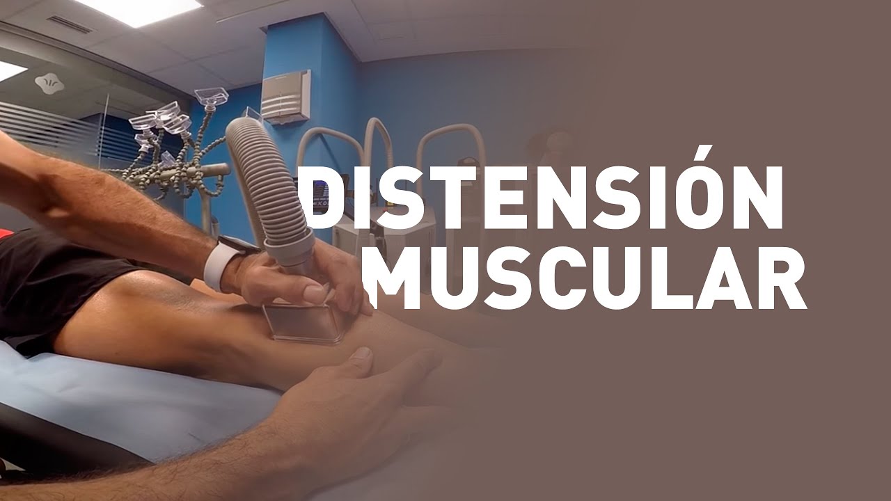 Distensi&oacute;n muscular del gemelo en deportista de &eacute;lite Jose del Campo  Gijon  2016 con Physium system
