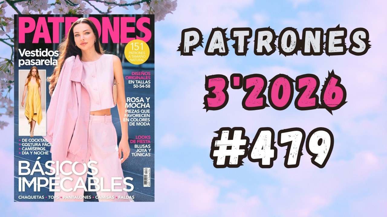 🔴Patrones MARCH 2026 l Sewing Magazine Flip Through