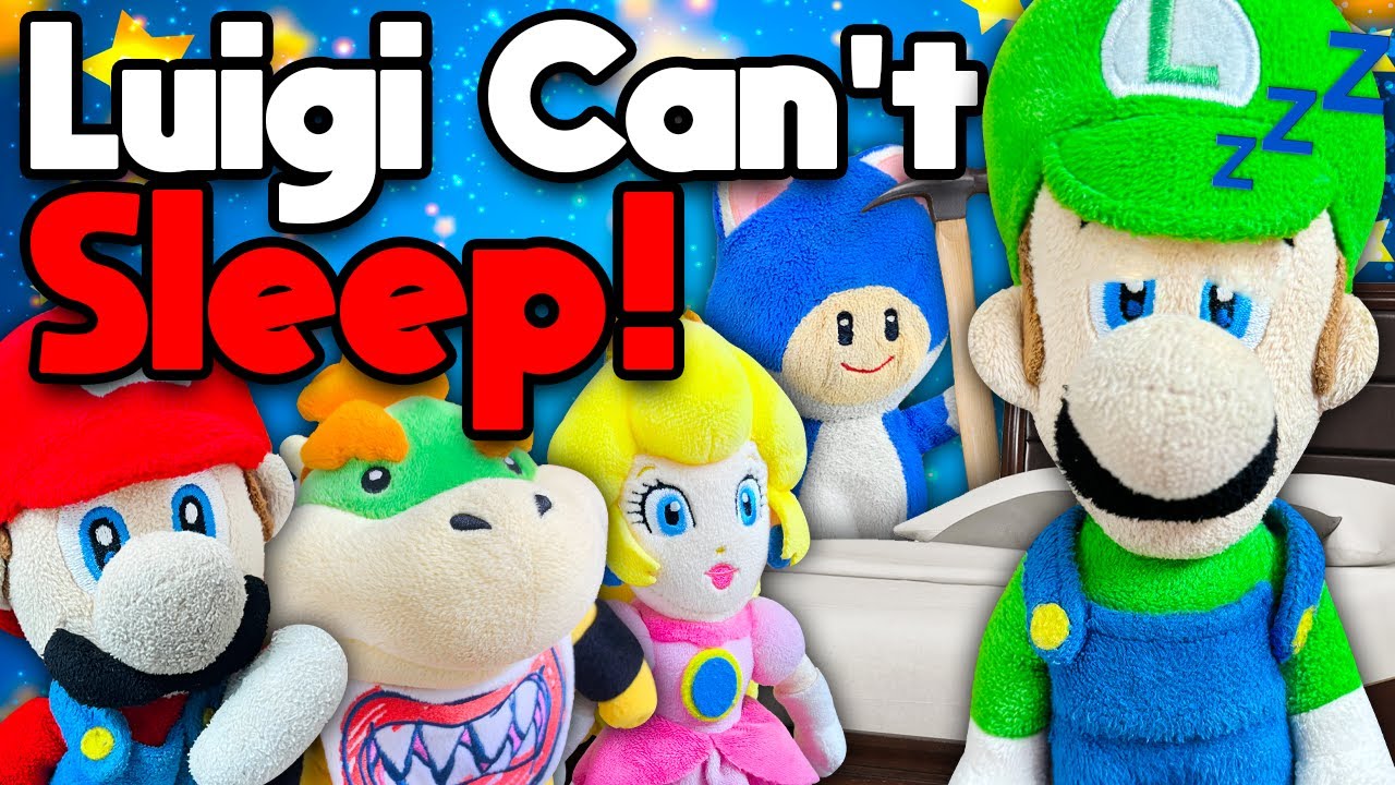 Paper Mario Bros - Luigi Can't Sleep!