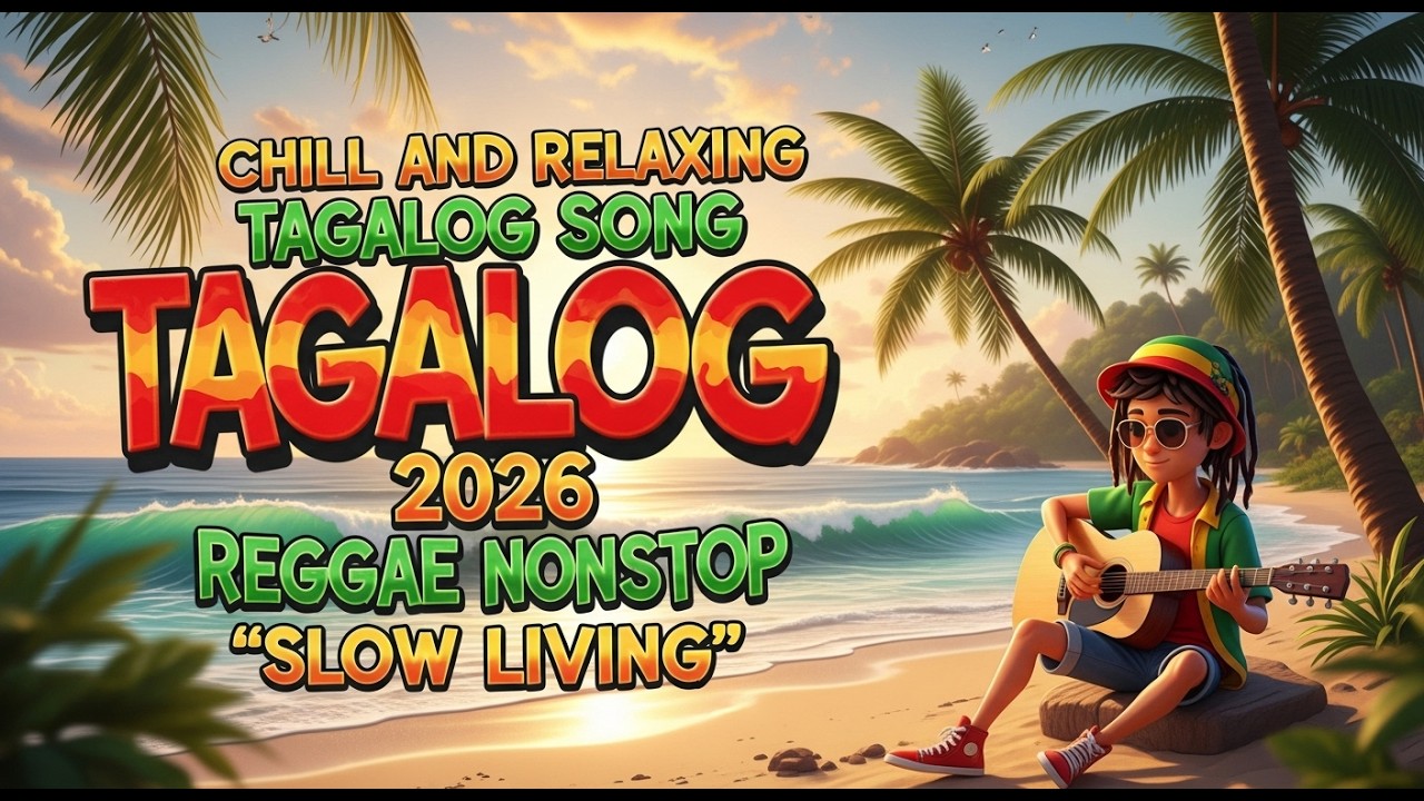 Slow Living Reggae || Reggae Anthem Slow Living Peaceful  || BEST TAGALOG SONG NON STOP REMIX