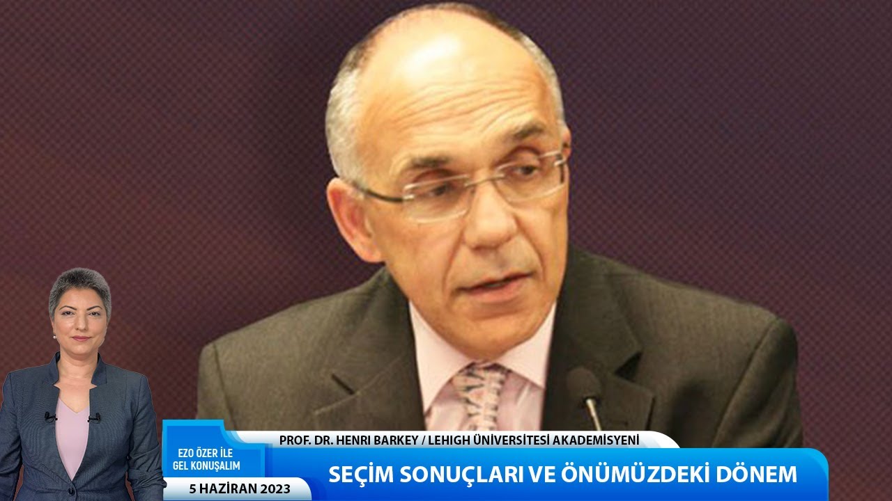 Seçim sonuçlarını ve önümüzdeki dönemi Akademisyen Prof. Dr. Henri Barkey değerlendirdi.