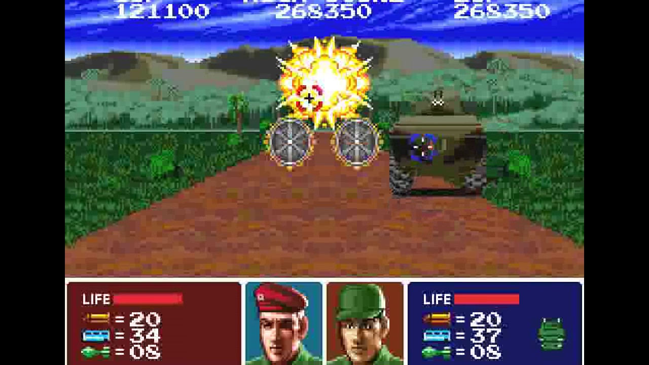 Operation Thunderbolt (SNES) - Gameplay + Ending Doubleplay