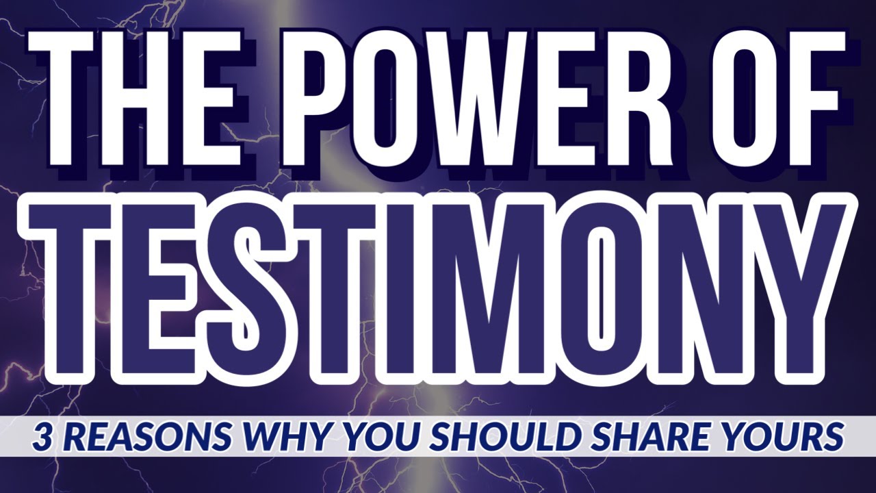 The Power Of Sharing Your Testimony: 3 Reasons Why You Need To Share Yours!