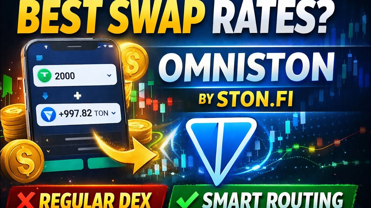 Omniston by STON.fi — Get Smart Swap Rates and Deep Liquidity on TON